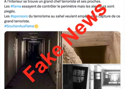Mali : Faux, ces images ne montrent pas un tunnel d’un chef terroriste à Aguelhoc   