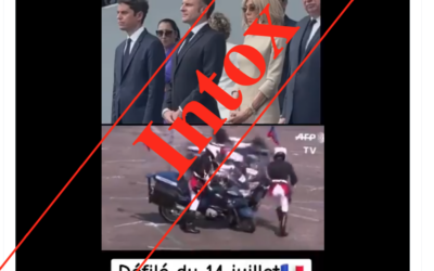 Attention, ce défilé de l’armée française n’est pas de 2024