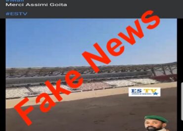 Faux, ces images ne montrent pas la rénovation du stade Makoro Sissoko de Kayes