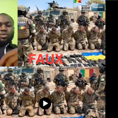 FAUX : Ces images supposées des militaires ukrainiens sont des photomontages